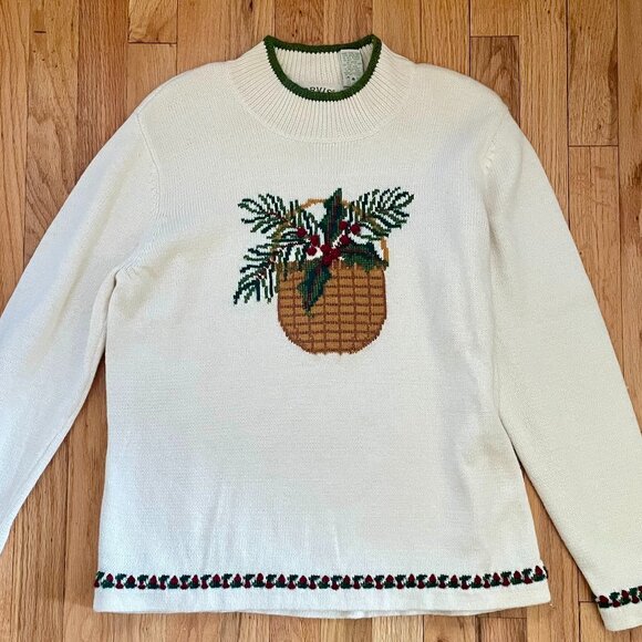 Vintage Orvis Christmas Sweater - Picture 1 of 6
